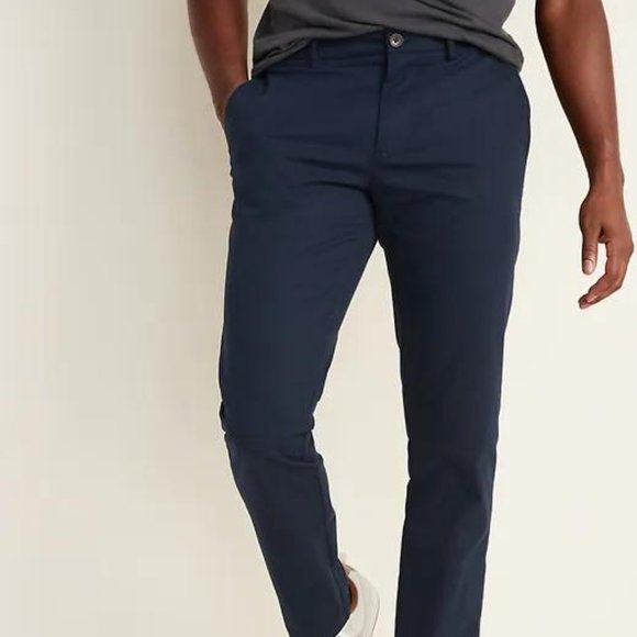 NWT Old Navy Slim Ultimate Built-In Flex Chino Pants for Men size 31x34 - Picture 2 of 7